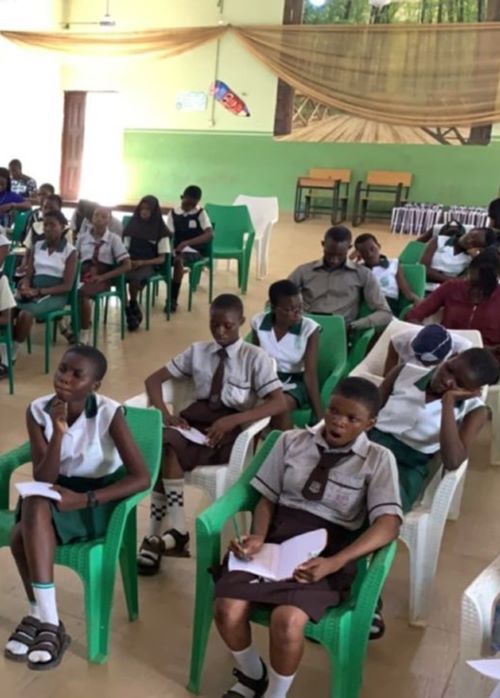 Girlchild Being Mentored